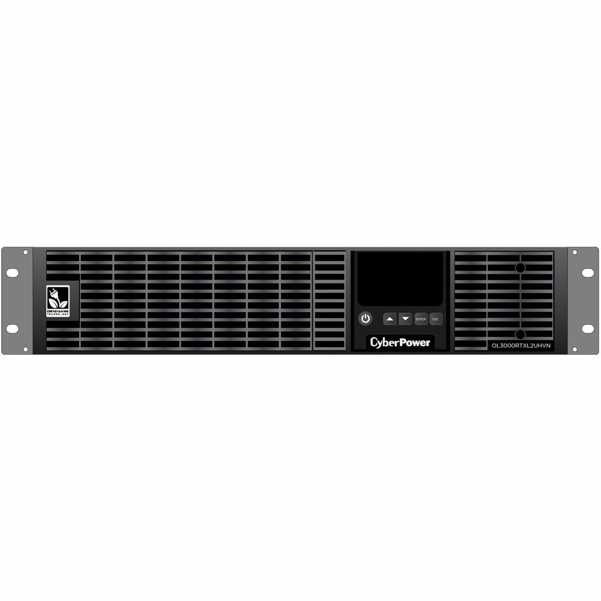 CyberPower OL3000RTXL2UHVN UPS en línea inteligente Rack/Torre 3KVA Energy Star 3 años de garantía