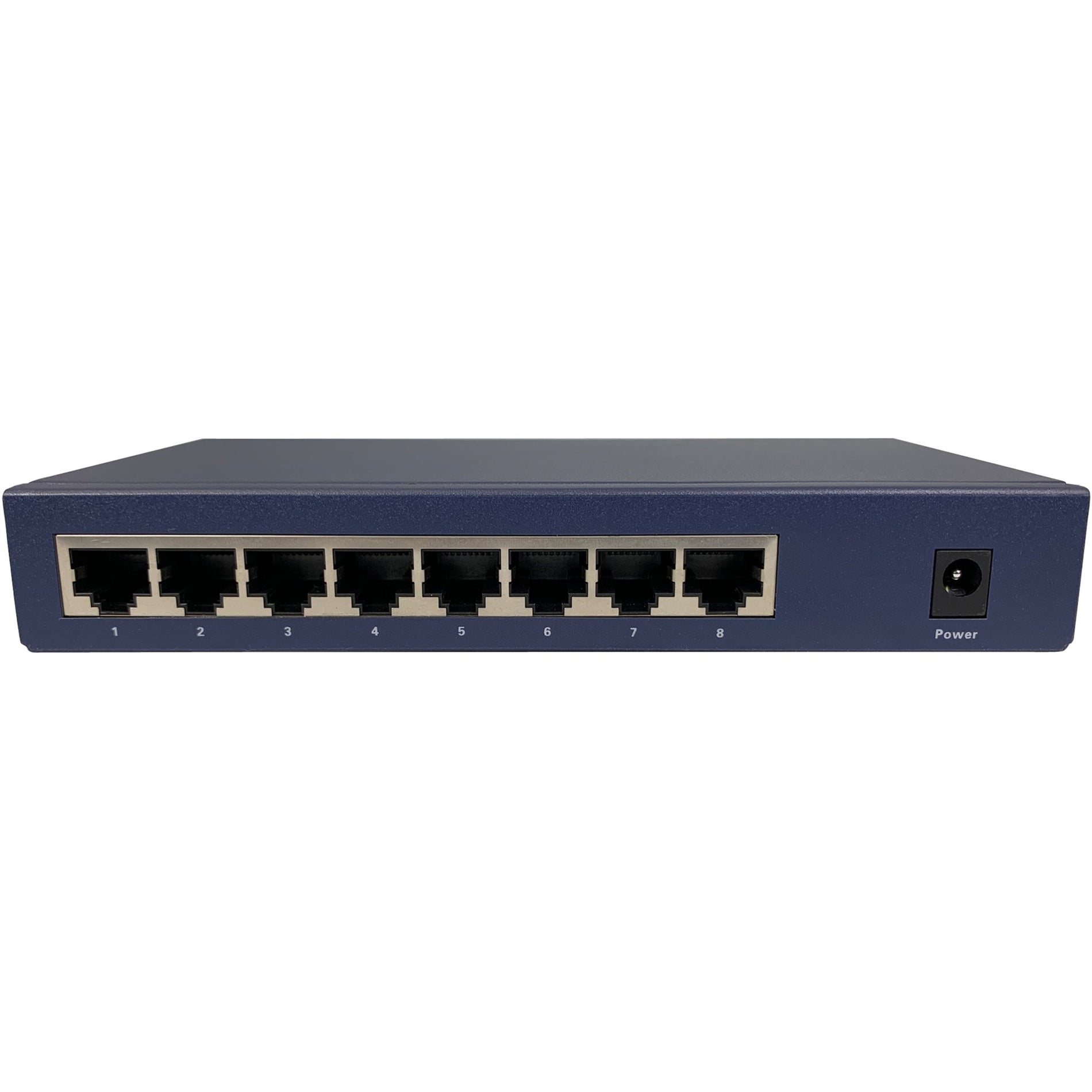 Amer SG8P 8 Port 10/100/1000Mbps Economic PoE Switch, Gigabit Ethernet, Metal Construction