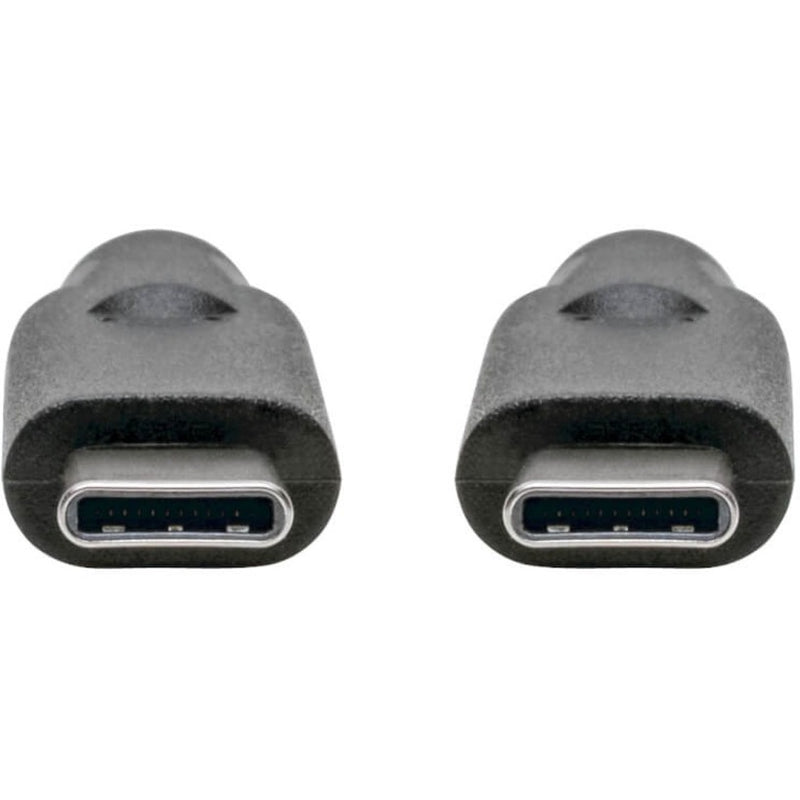 Detailed front view of USB Type-C connectors showing reversible design