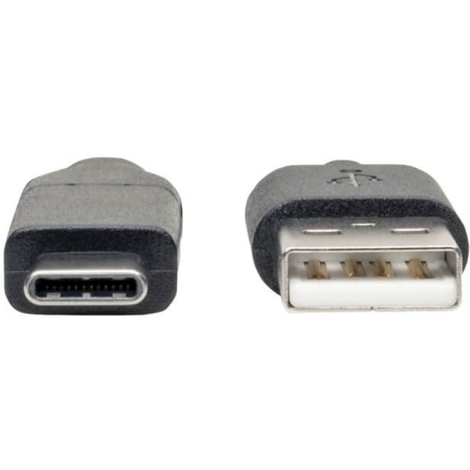 Detailed view of USB-A and USB-C connector ends showing internal contact design-alternate-image3