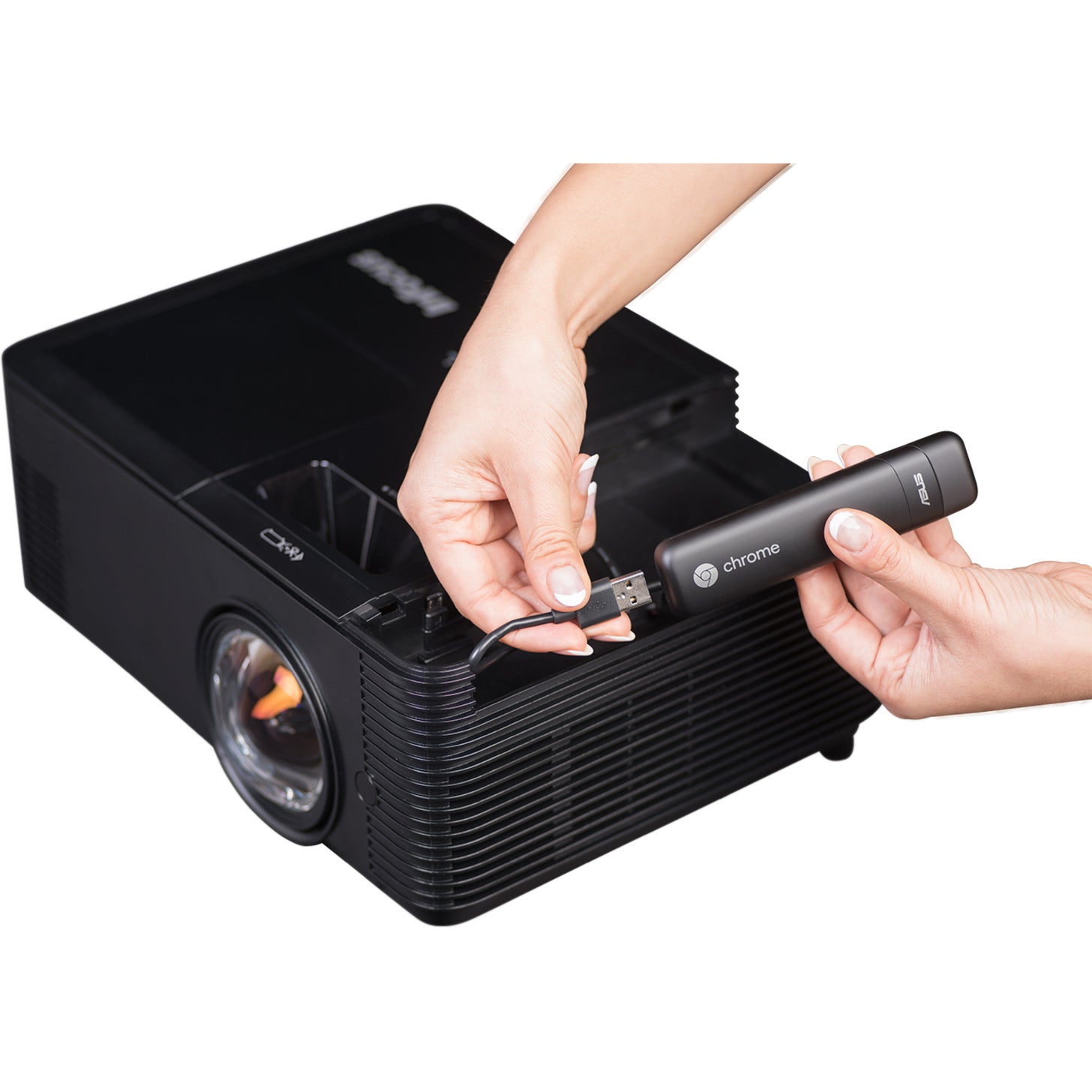 InFocus IN136ST DLP Projector, Short Throw, 3D Ready, WXGA, 4000 lm