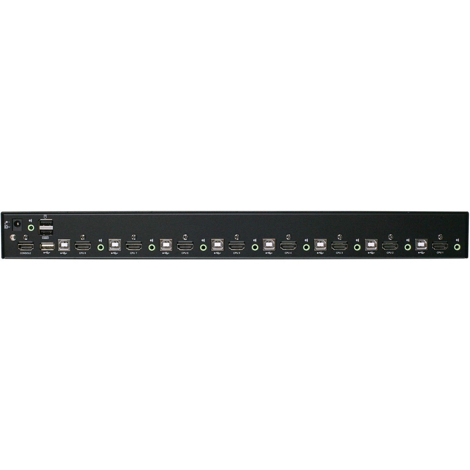 IOGEAR GCS1808HKITU 8-Port USB HDMI KVMP Switch with USB Cable Sets, TAA Compliant