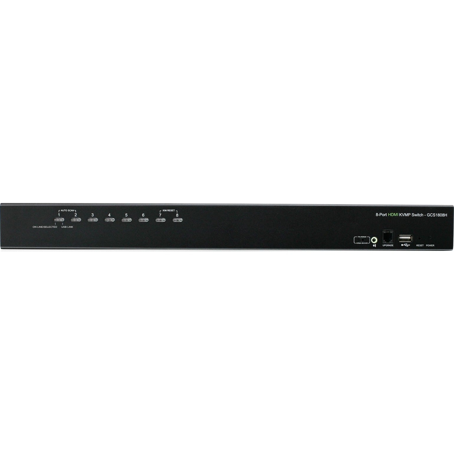 IOGEAR GCS1808HKITU 8-Port USB HDMI KVMP Switch with USB Cable Sets, TAA Compliant