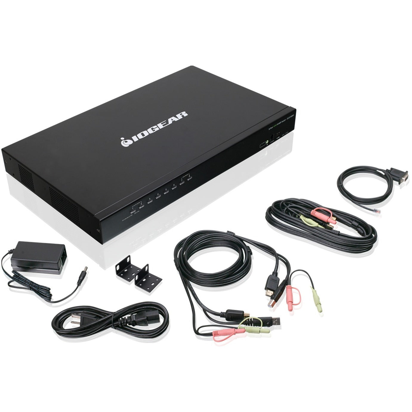IOGEAR - アイオギア 8-Port - 8ポート USB - USB HDMI - HDMI KVM Switch - KVMスイッチ Audio - 音声 TAA Compliant - TAA適合