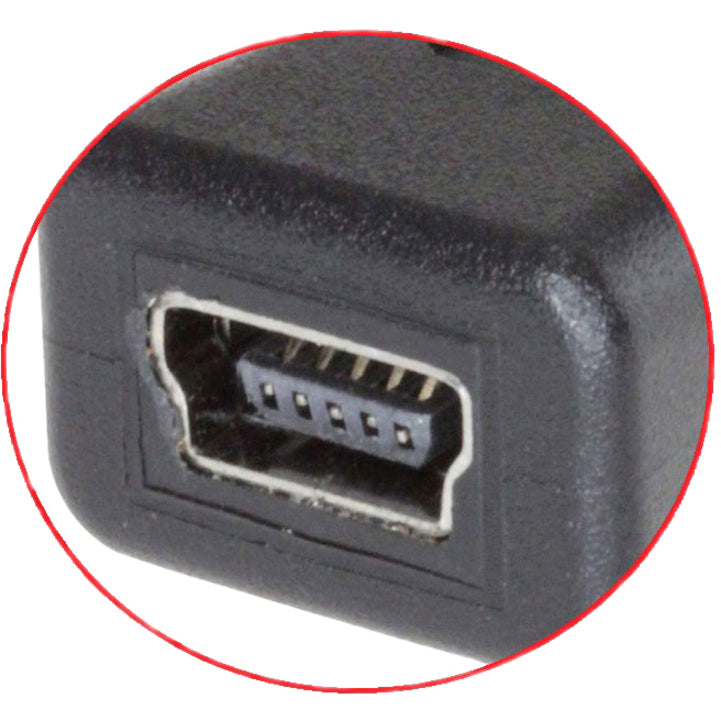 4XEM 4XUSBCMINIUSBA USB Type-C to USB Type-B Mini Adaptor, Charging, Plug and Play