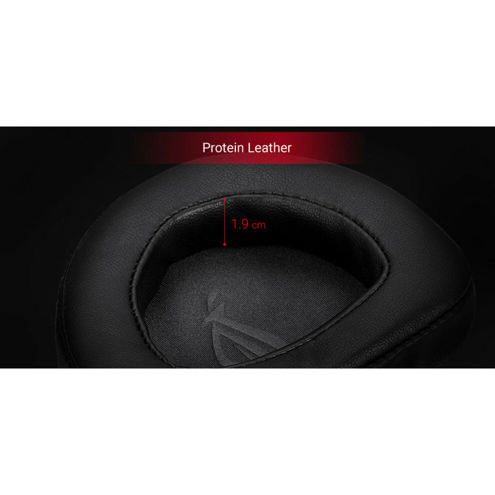 Detailed view of ROG Delta's protein leather cushioning-alternate-image10