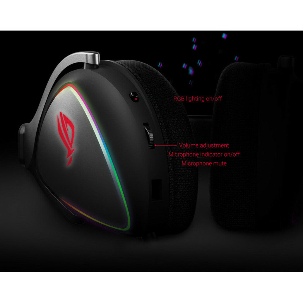 Asus ROG ROG DELTA Delta Headset USB Tipe C Binaural Di atas kepala Stereo