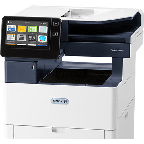 Xerox C605/XL VersaLink C605 Color Multifunction Printer, 55 ppm, 1200 x 2400 dpi, 1 Year Warranty