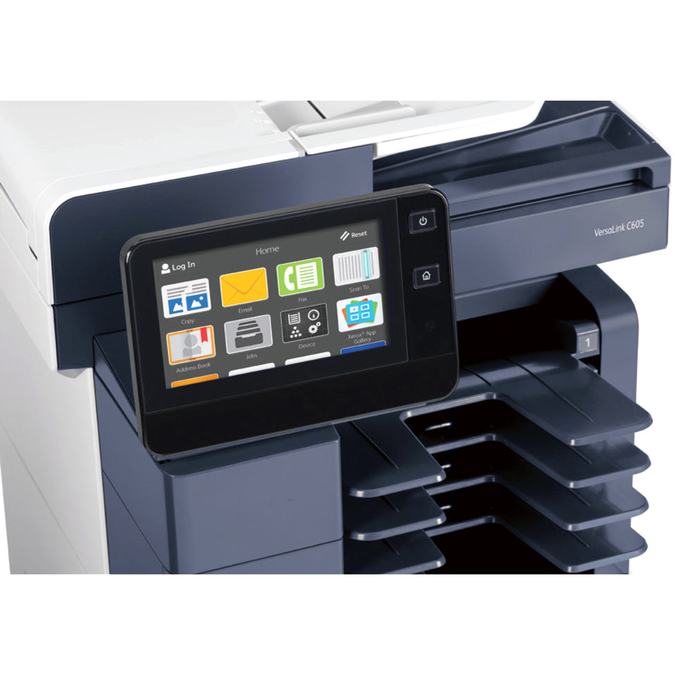 Xerox C605/XL VersaLink C605 Color Multifunction Printer, 55 ppm, 1200 x 2400 dpi, 1 Year Warranty