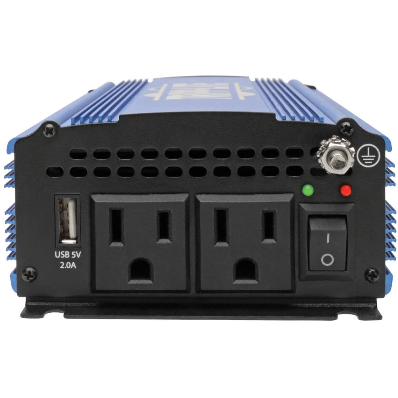 Inversor de Potencia Tripp Lite PINV750 750W Ligero Compacto con 2 AC/1 USB - 2.0A/Cables de Batería