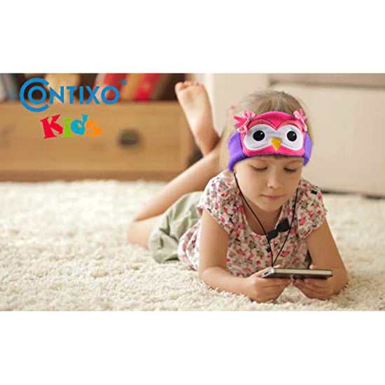 Contixo H1 Kids Soft Warm & Cozy Fleece Headphones Earphones Earbuds [Discontinued]