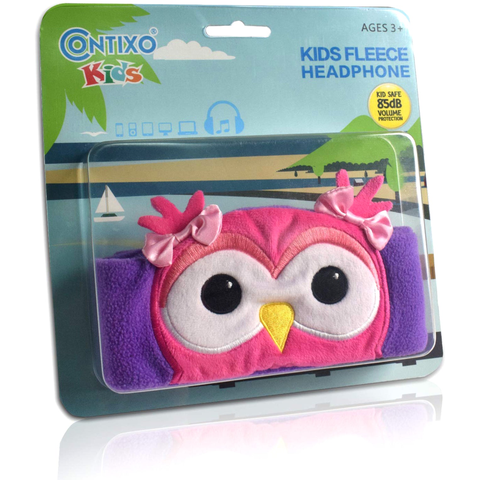 Contixo H1 Kids Soft Warm & Cozy Fleece Headphones Earphones Earbuds [Discontinued]