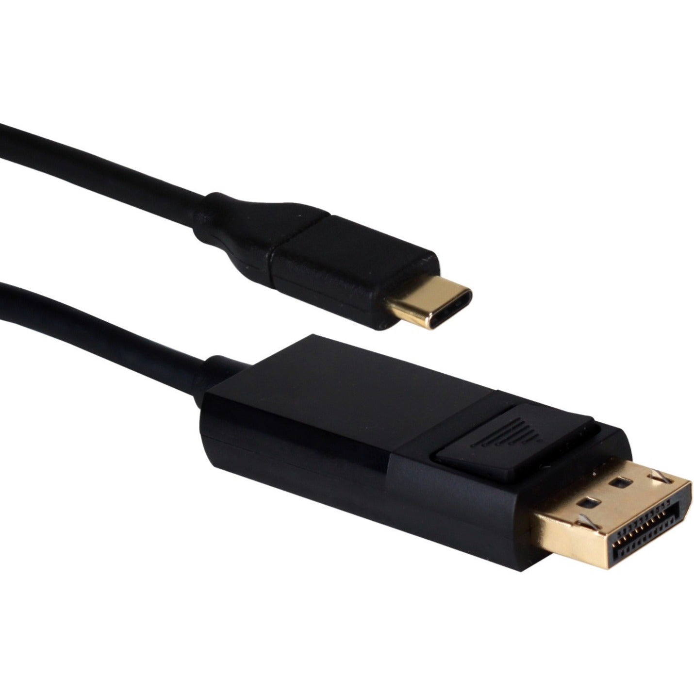 QVS USBCDP-06 18 m USB-C / Thunderbolt 3 auf DisplayPort UltraHD 4K/60Hz Videokonverterkabel reversibel 18 m Länge