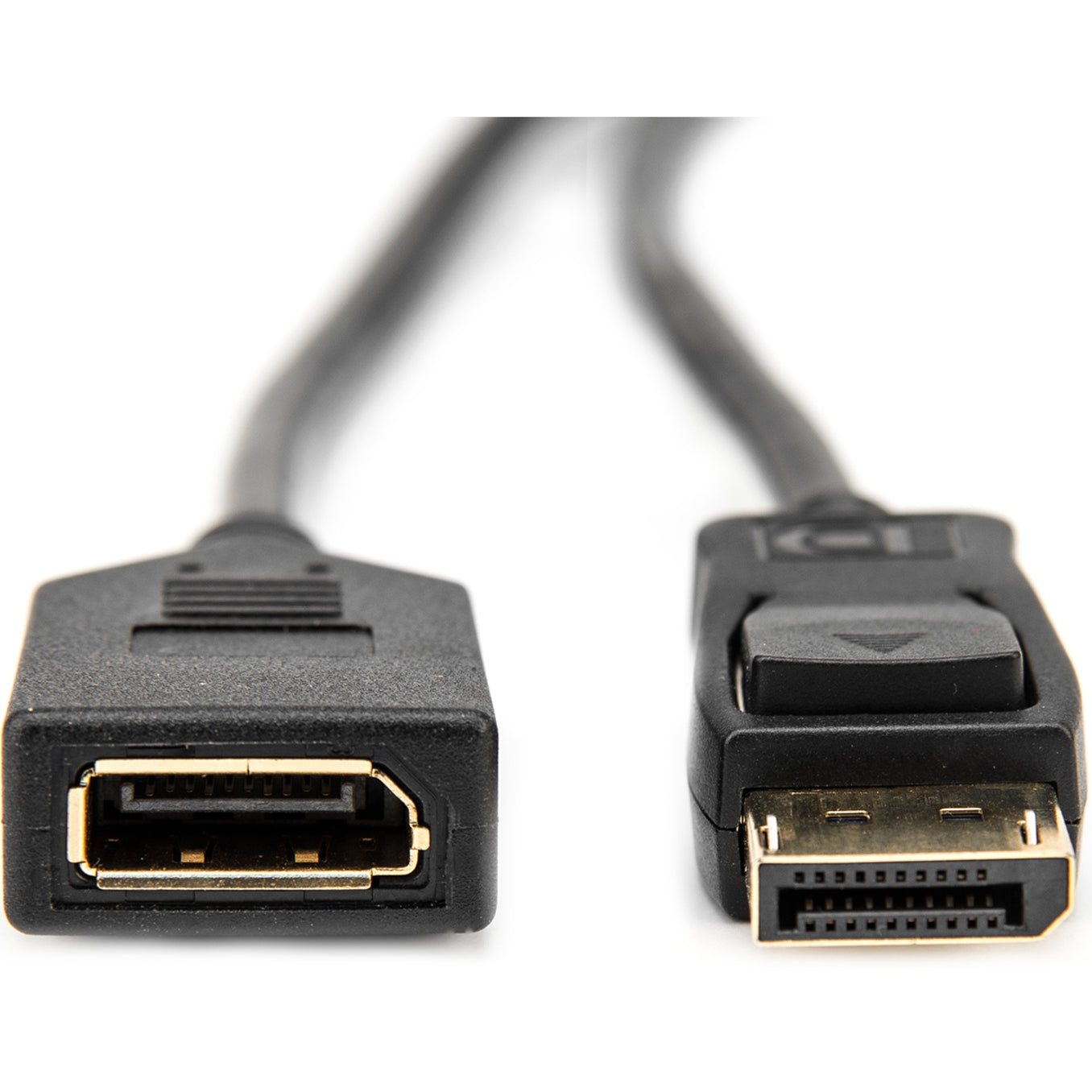 Rocstor Y10C233-B1 6ft DisplayPort Video Extension Cable, Locking Latch, Gold Plated