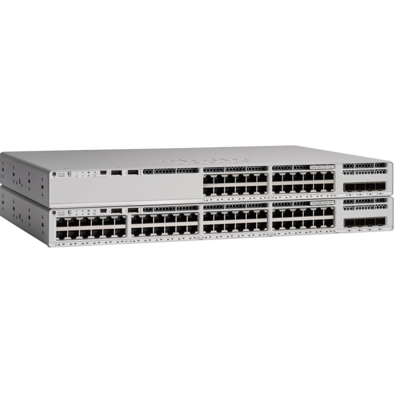 Cisco C9200-48T-E Catalyst Commutateur de couche 3 48 x Réseau Ethernet Gigabit Alimentation électrique Gérable