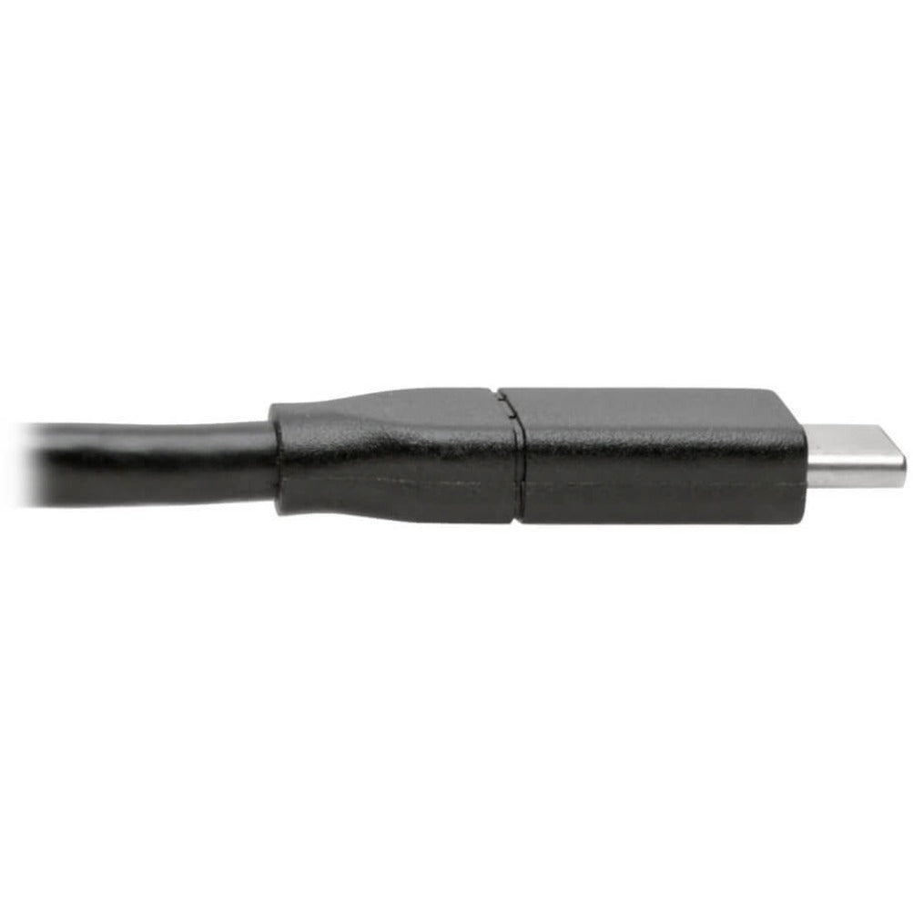 Side view of USB-C connector showing strain relief design-alternate-image4