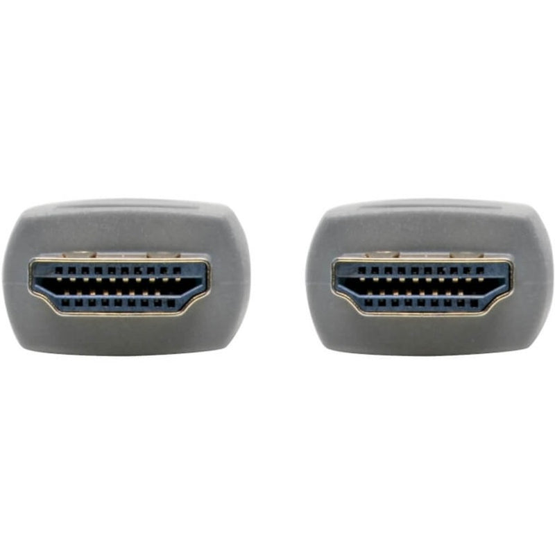 Detailed view of HDMI port construction showing gold-plated contacts