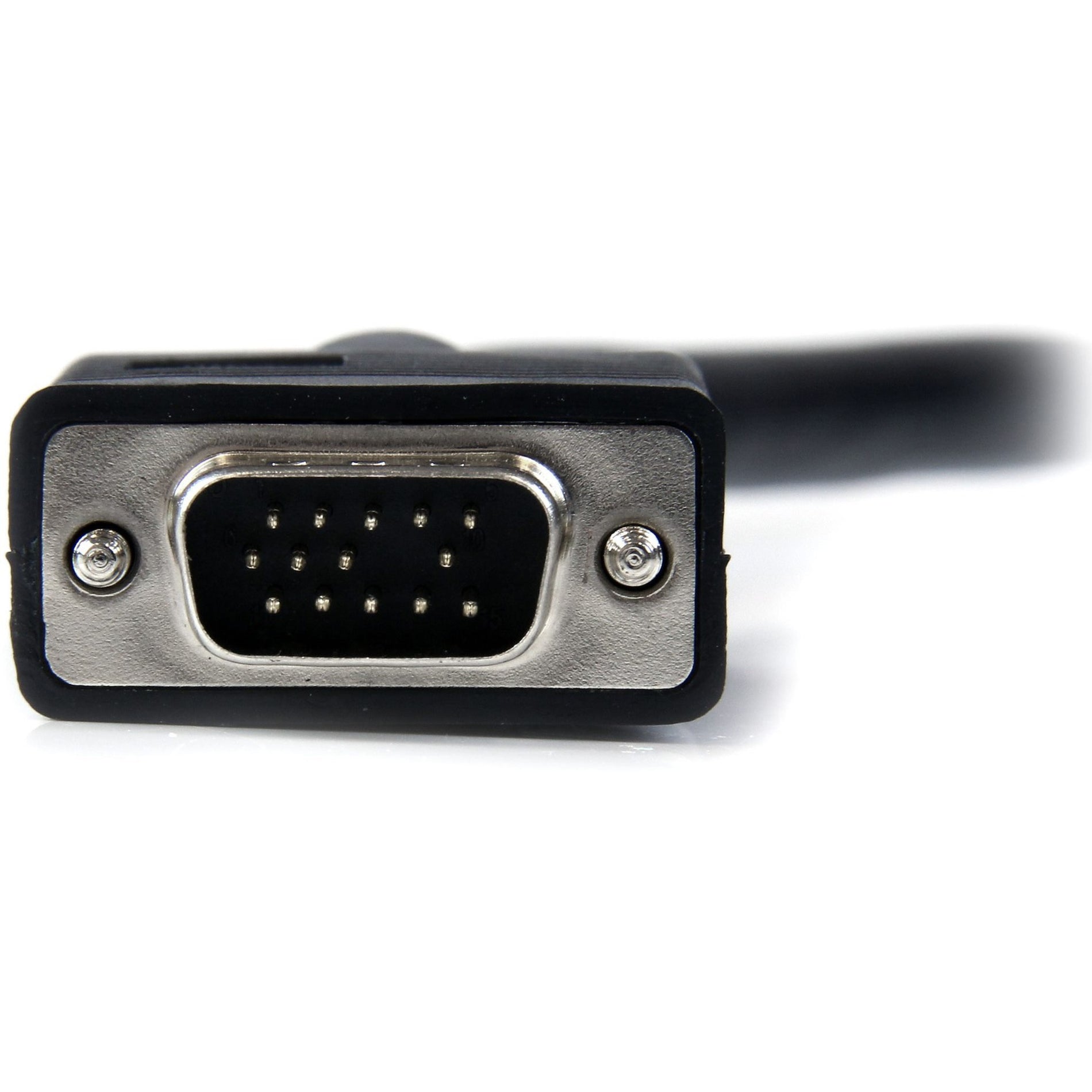 スタートゥリック・ドットコム MXT101MMHQ10 10フィート コアックス ハイレゾ モニター VGA ケーブル HD15 M/M、成形、EMI 保護、1920 x 1200、ブラック