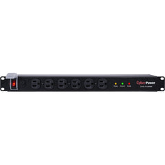 CyberPower CPS-1215RMS PDU de montaje en rack / regleta de protección contra sobretensiones 15 amperios 12 salidas 1800 J