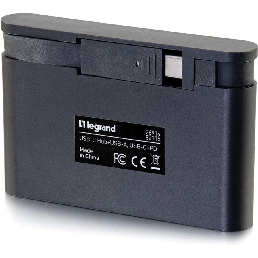 C2G 26915 USB C ميني حوض مع HDMI، USB وتوصيل الطاقة حتى 100 واط