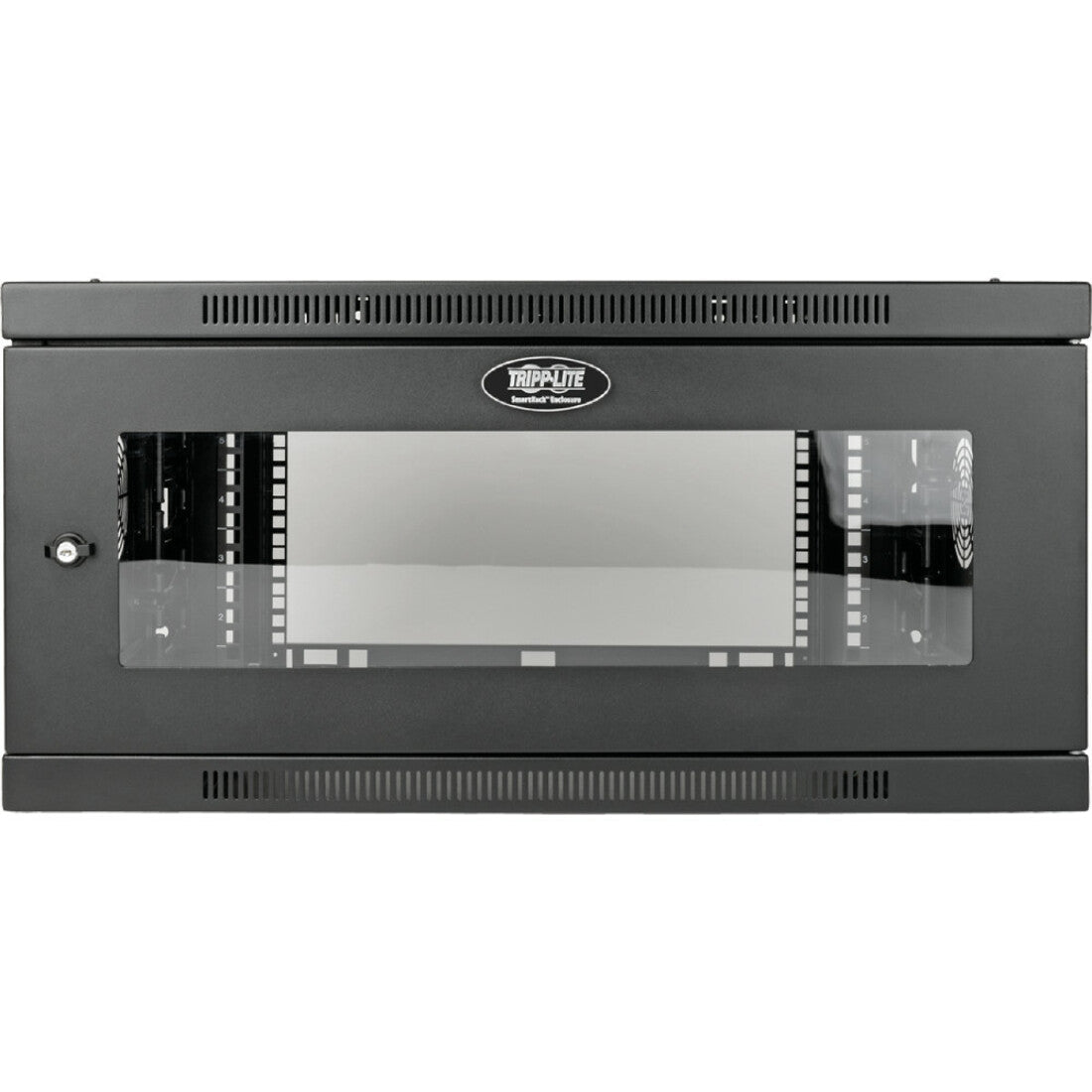 Tripp Lite SRW6UDPGVRT SmartRack 6U Cabinet with Wide Acrylic Window, Wall Mountable, 200 lb Weight Capacity