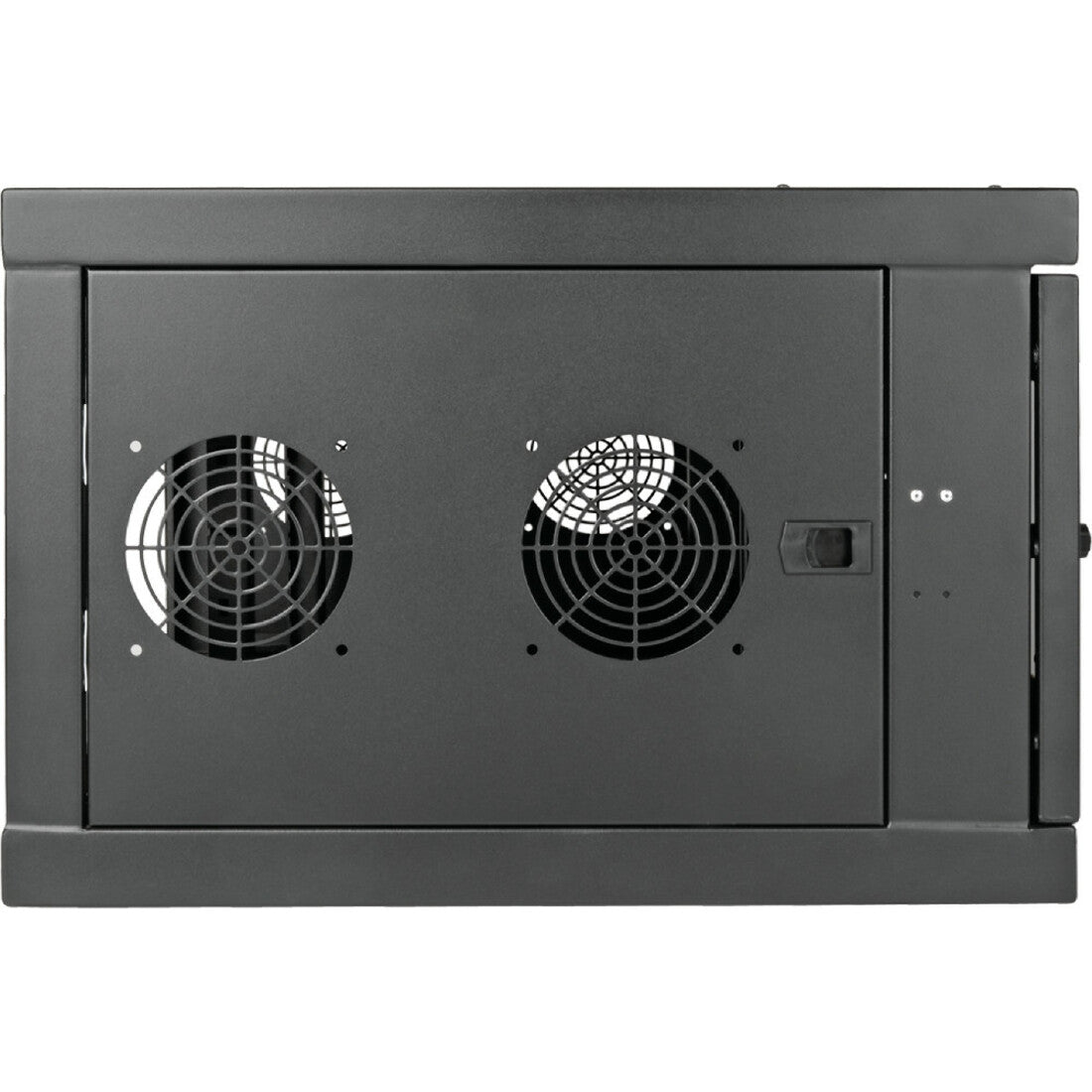 Close-up view of SmartRack cabinet cooling system with dual fan ports-alternate-image6