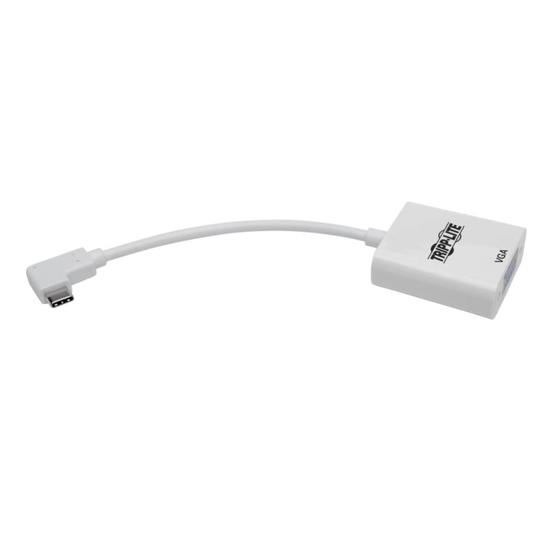 Profile view of Tripp Lite USB-C to VGA adapter showing slim design