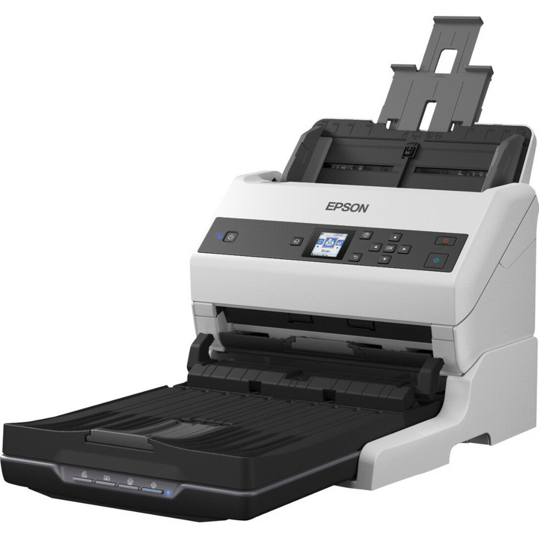 Epson B11B251201 WorkForce DS-970 Scanner de documents de groupe de travail recto verso couleur 600 ppp optique