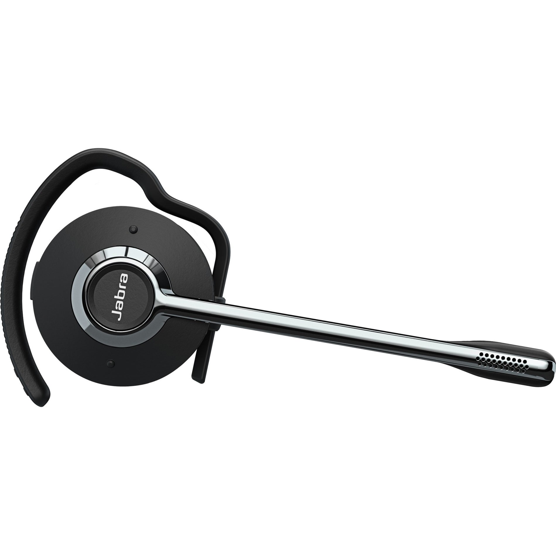 Close-up of Jabra Engage 65 headset showing boom microphone design-alternate-image3