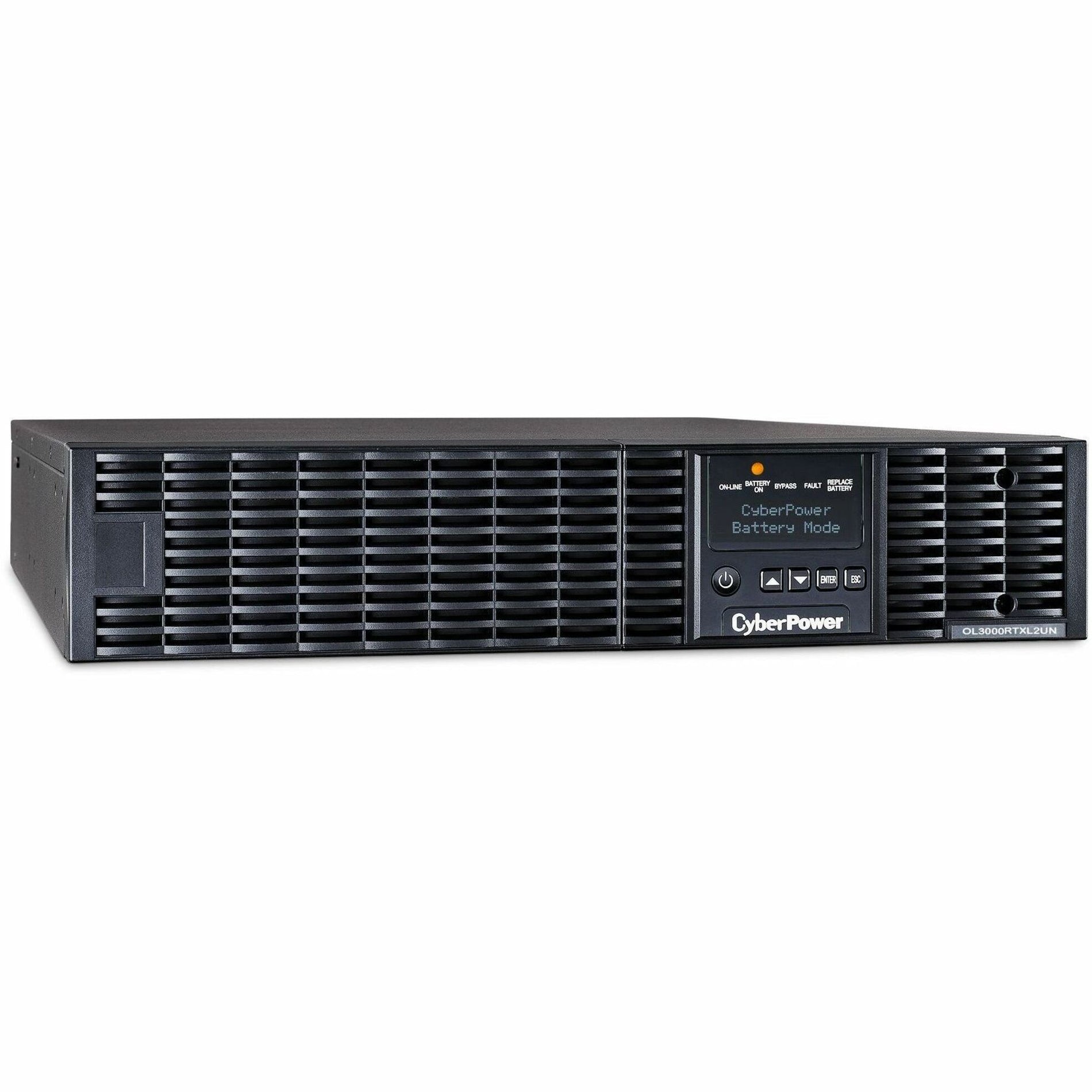 CyberPower OL3000RTXL2UN Smart App Online Rack/Tower UPS, 3000VA, 7 Outlets, 2U