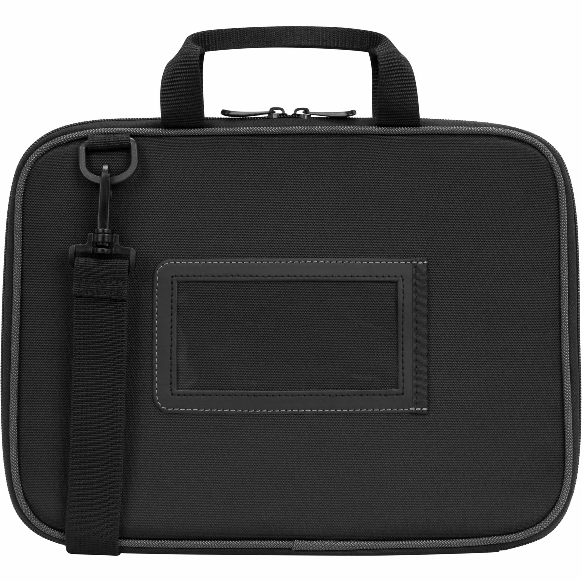 Targus TED006GL 11.6 "Work-in Essentials Case for Chromebook - Noir / Gris Étui léger et durable pour accessoires et adaptateur d'alimentation