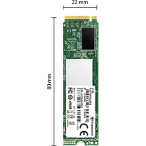 Transcend TS256GMTE220S PCIe SSD 220S, 256GB, M.2 2280, 3D NAND Flash NVMe