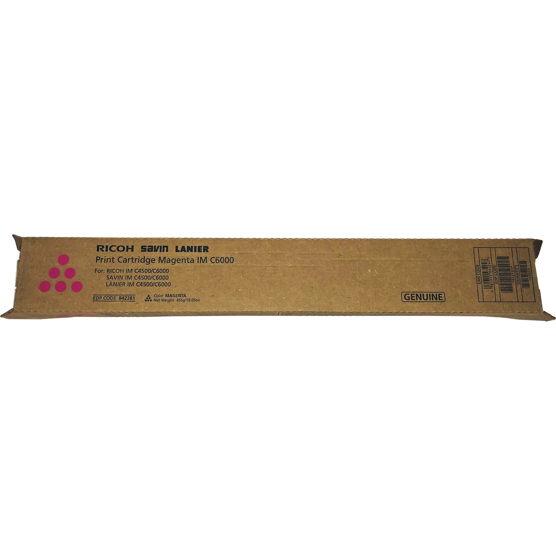 Ricoh 842281 Toner Cartridge, Magenta - Original Laser Toner for Ricoh Printers