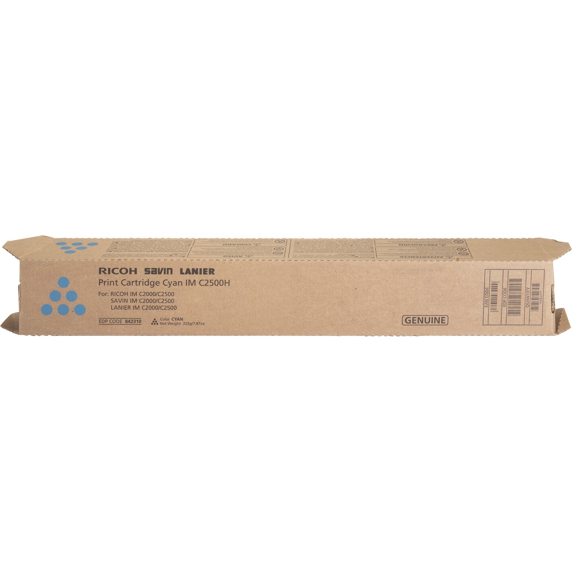 Ricoh 842310 Toner Cartridge, Cyan - Original Laser Toner for Ricoh Printers