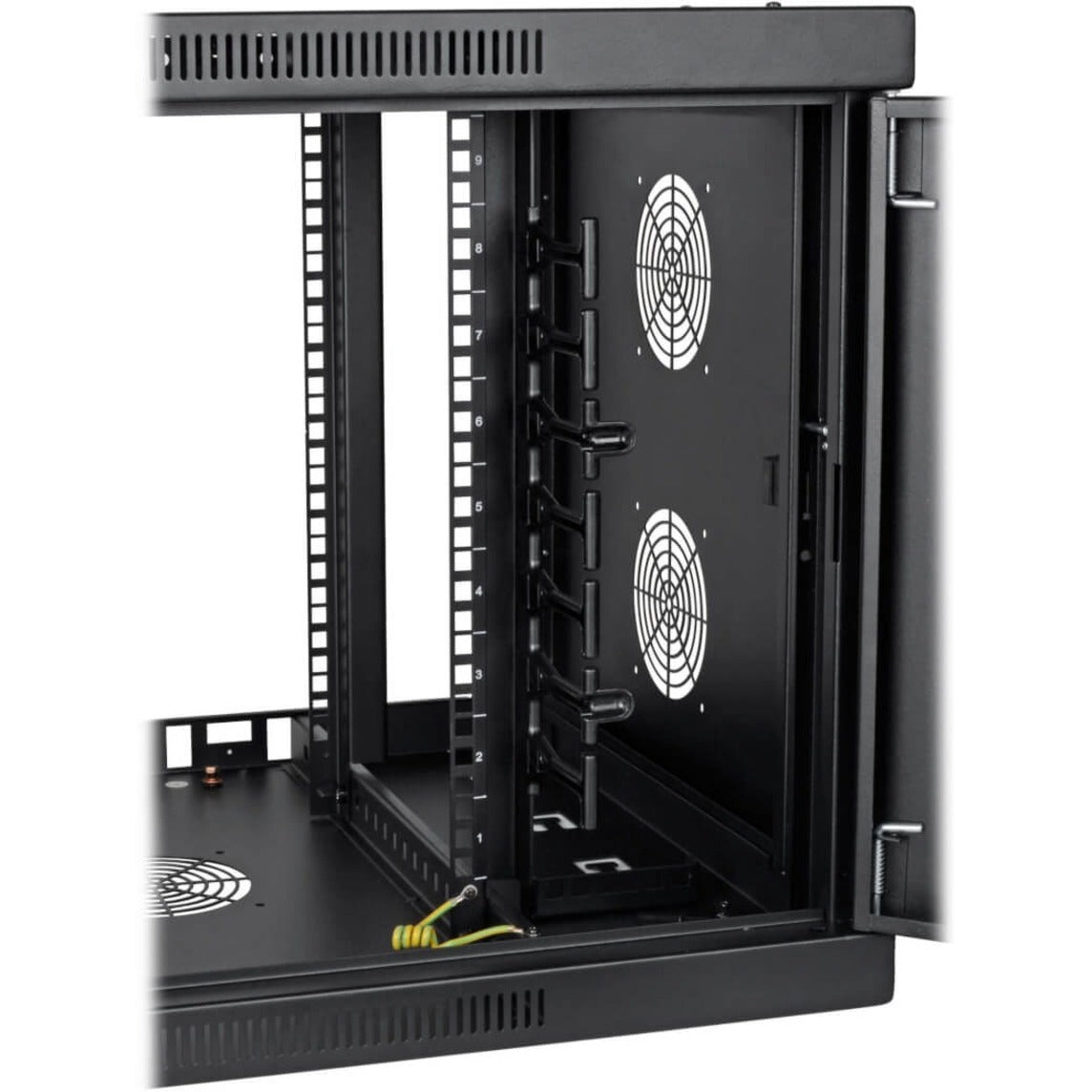 Tripp Lite SRW9UDPVRT SmartRack 9U Cabinet Rack Montaggio a Parete Ampia Gestione Cavi