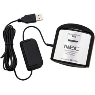 NEC Display Color Calibration Kit showing USB sensor device and connection cable-alternate-image1