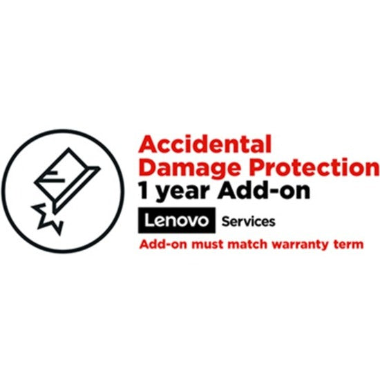 Lenovo Accidental Damage Protection (Add-On) - 1 Year Service (5PS0Q81870)
