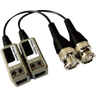 W Box 0E-VBPTAILMP Pair Miniature Pigtail MP Video Balun, Screw Terminal to Pigtail BNC