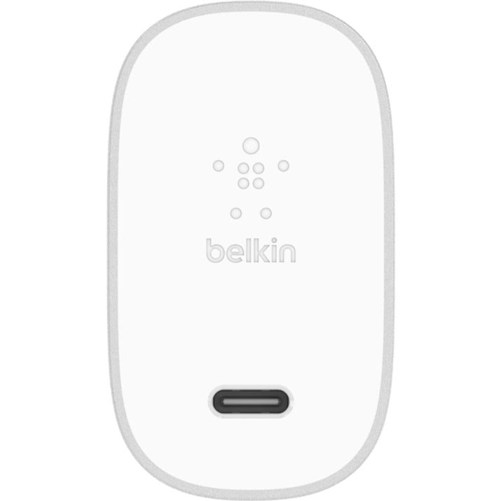 Belkin F7U060dq-SLV BOOST&uarr;CHARGE 27W USB-C Home Charger, Fast Charging for iPhone, Google Pixel, and More