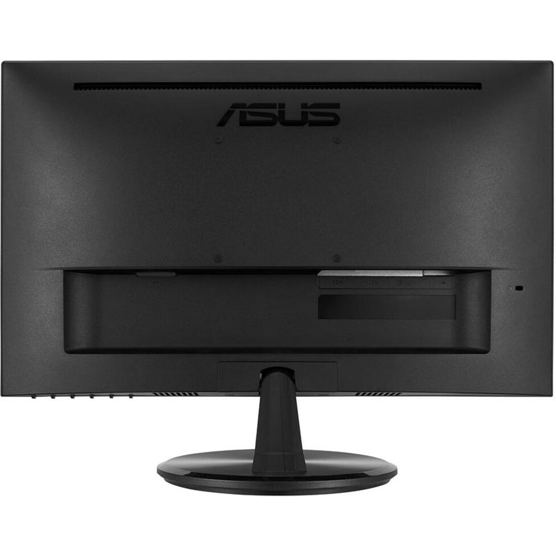 Rear view of ASUS VT229H monitor showing ports and stand design