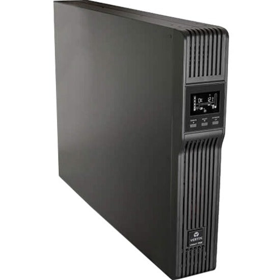 Vertiv PSI5 UPS in tower configuration showing vertical orientation and display