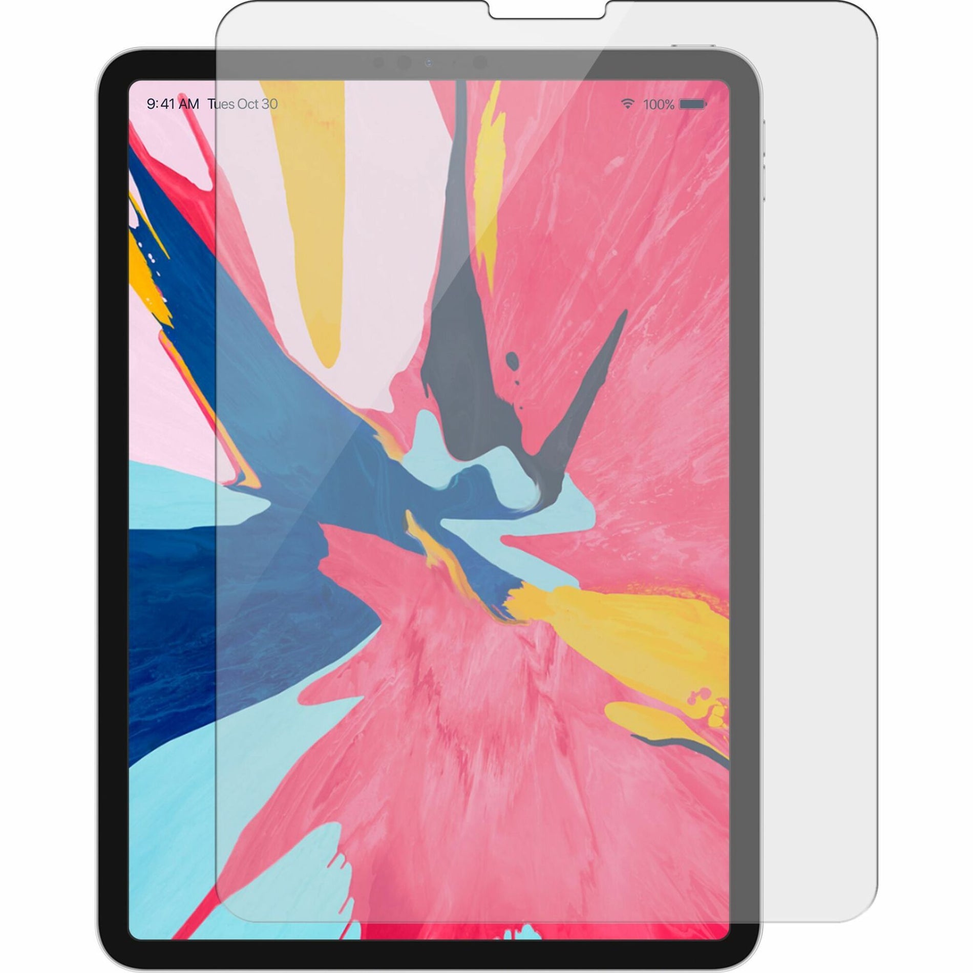 Targus AWV143TGL Tempered Glass Screen Protector for iPad Pro (11-Inch), Rounded Edge, Touch Sensitive, Bubble-free, SafeGuard, Residue-free Removal, Oleophobic Coating