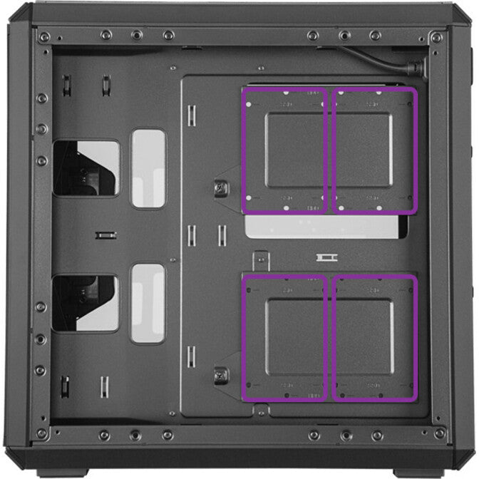 Cooler Master MasterBox Q500L Computer Case - Mid-tower, Acrylic Side Panel [Discontinued]