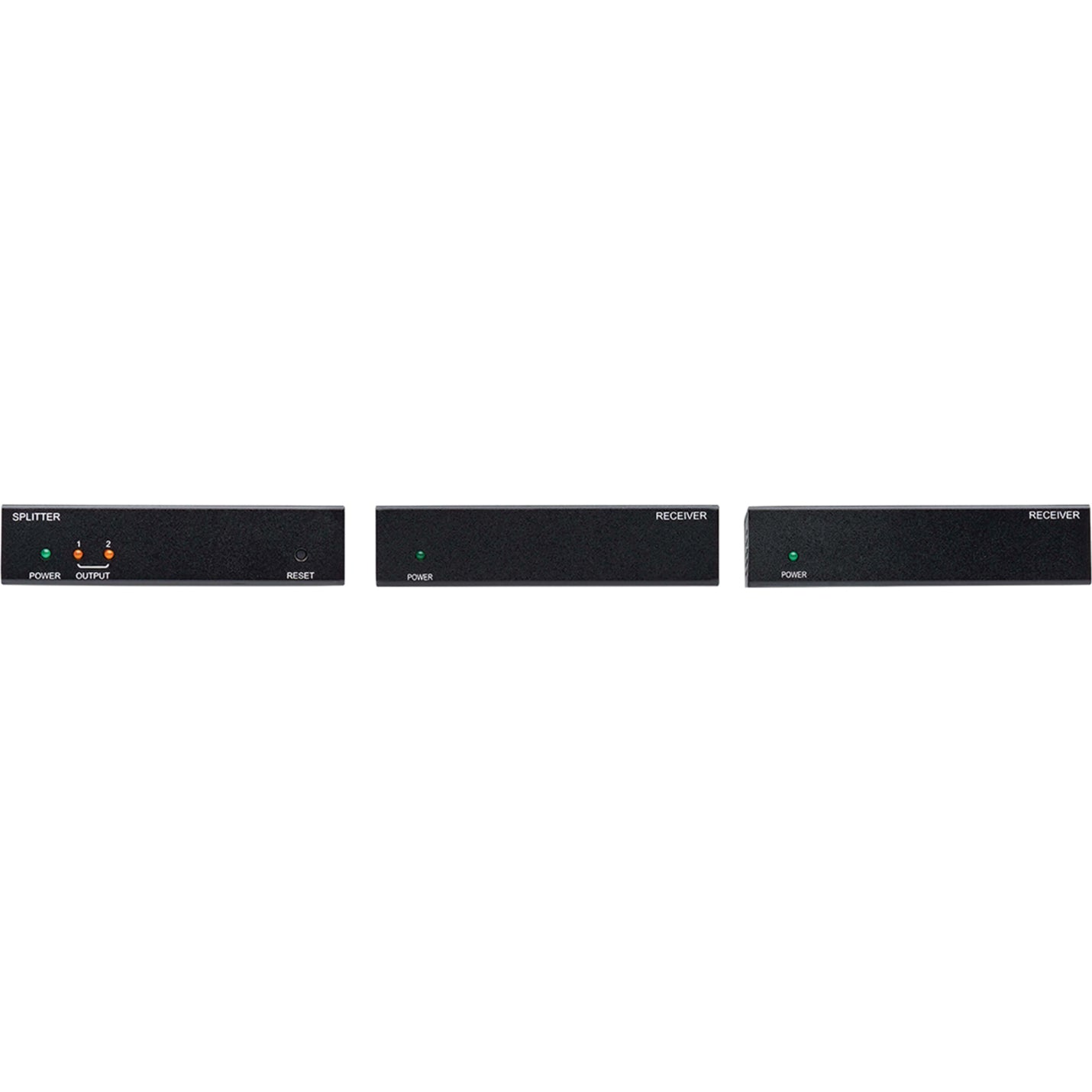 Tripp Lite B127-002-2H2 Video Extender Transmitter/Receiver HDMI Over CAT6 Splitter/Extender Kit, 4K, 3840 x 2160, TAA Compliant, 1 Year Warranty