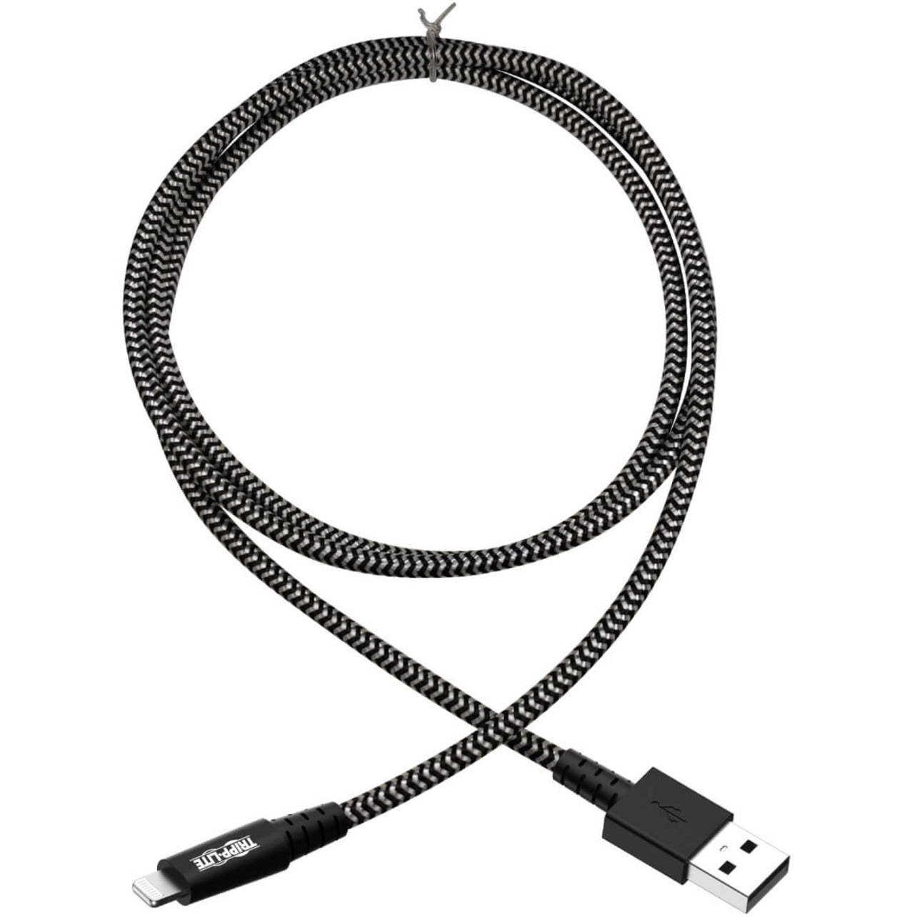 Tripp Lite M100-010-HD 重型 USB 同步/充电电缆，带闪电连接器，10 英尺（3 米） Tripp Lite 的品牌名是崔普利特.