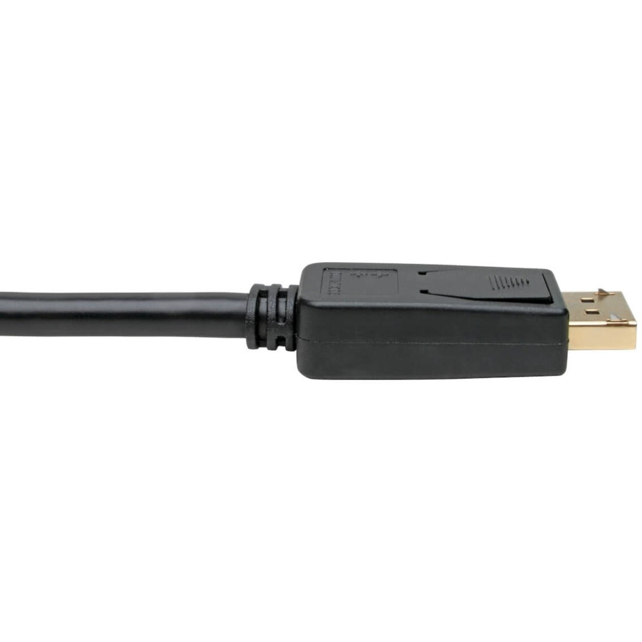 Detailed view of DisplayPort connector showing gold contacts and housing-alternate-image6