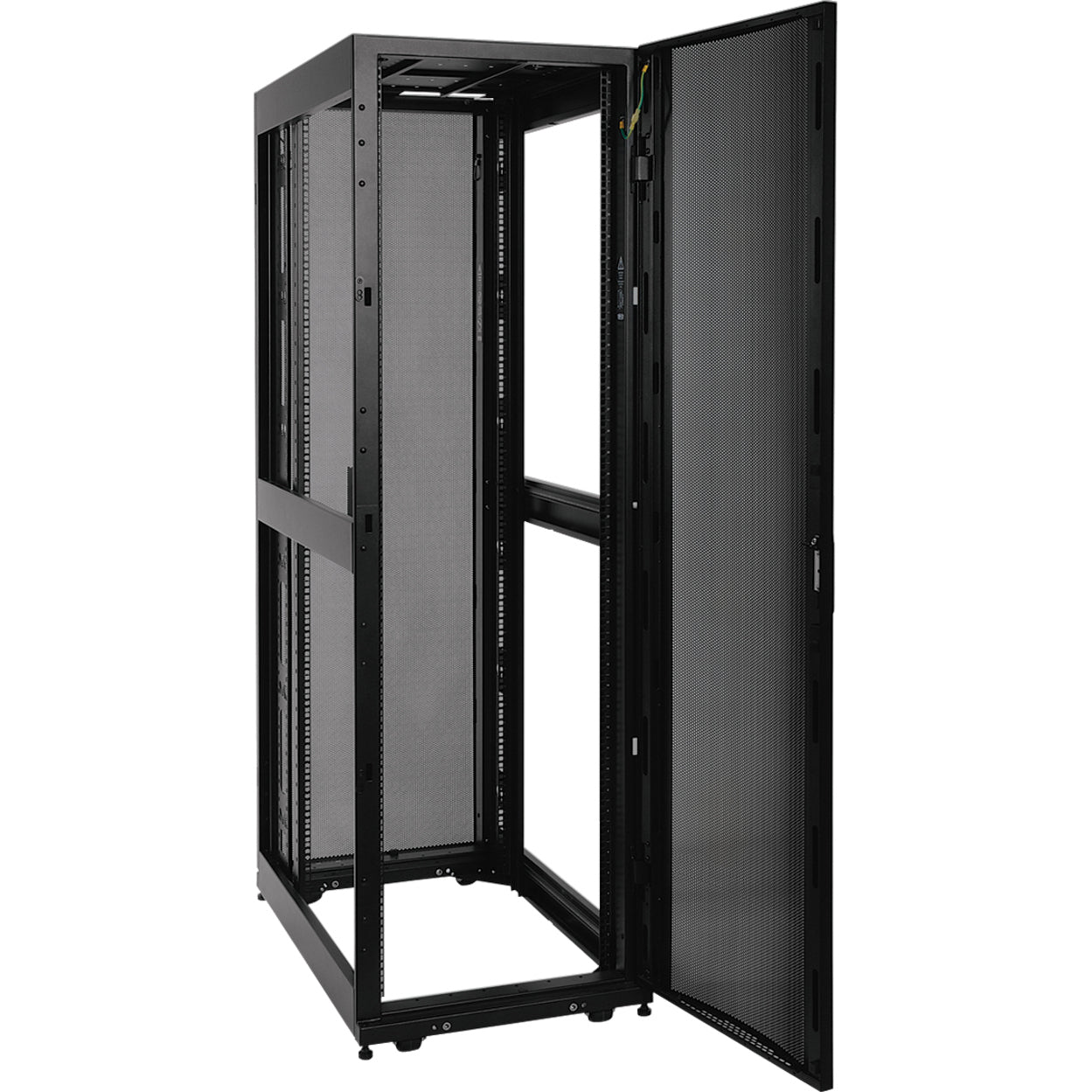 Tripp Lite SR48UBDP48 48U Armoire Serveur 108 pi de profondeur 60 po de largeur 188 pi de hauteur finition en poudre noire