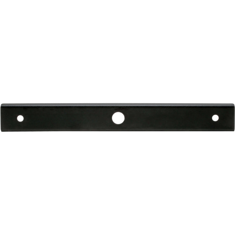 Profile view of steel center support bracket highlighting clean design and mounting points