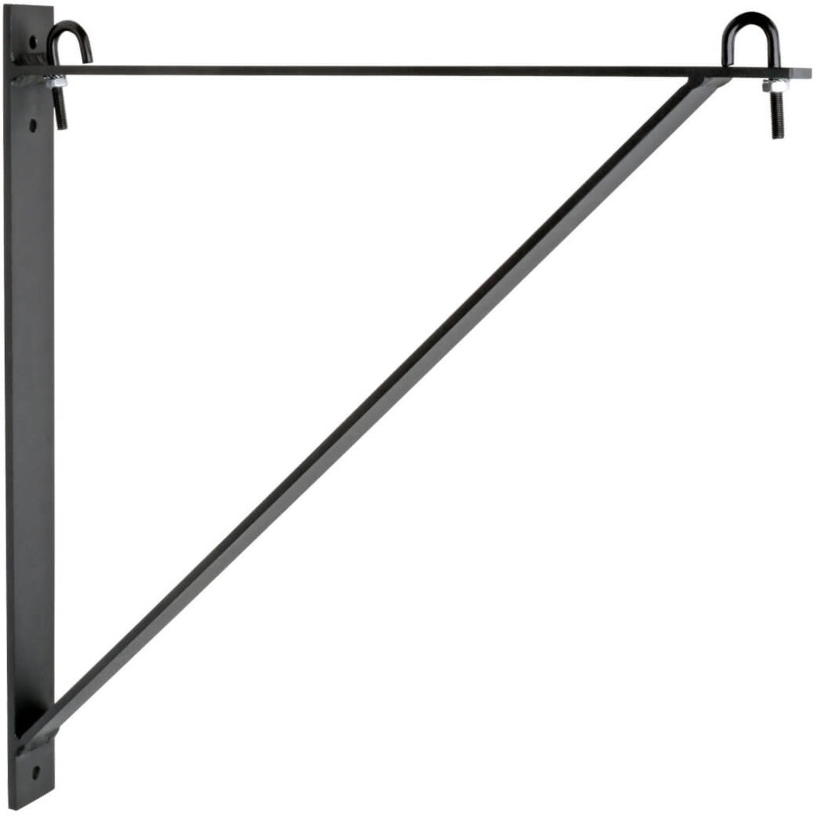 Assembled wall mount bracket with cable ladder mounting hardware-alternate-image5