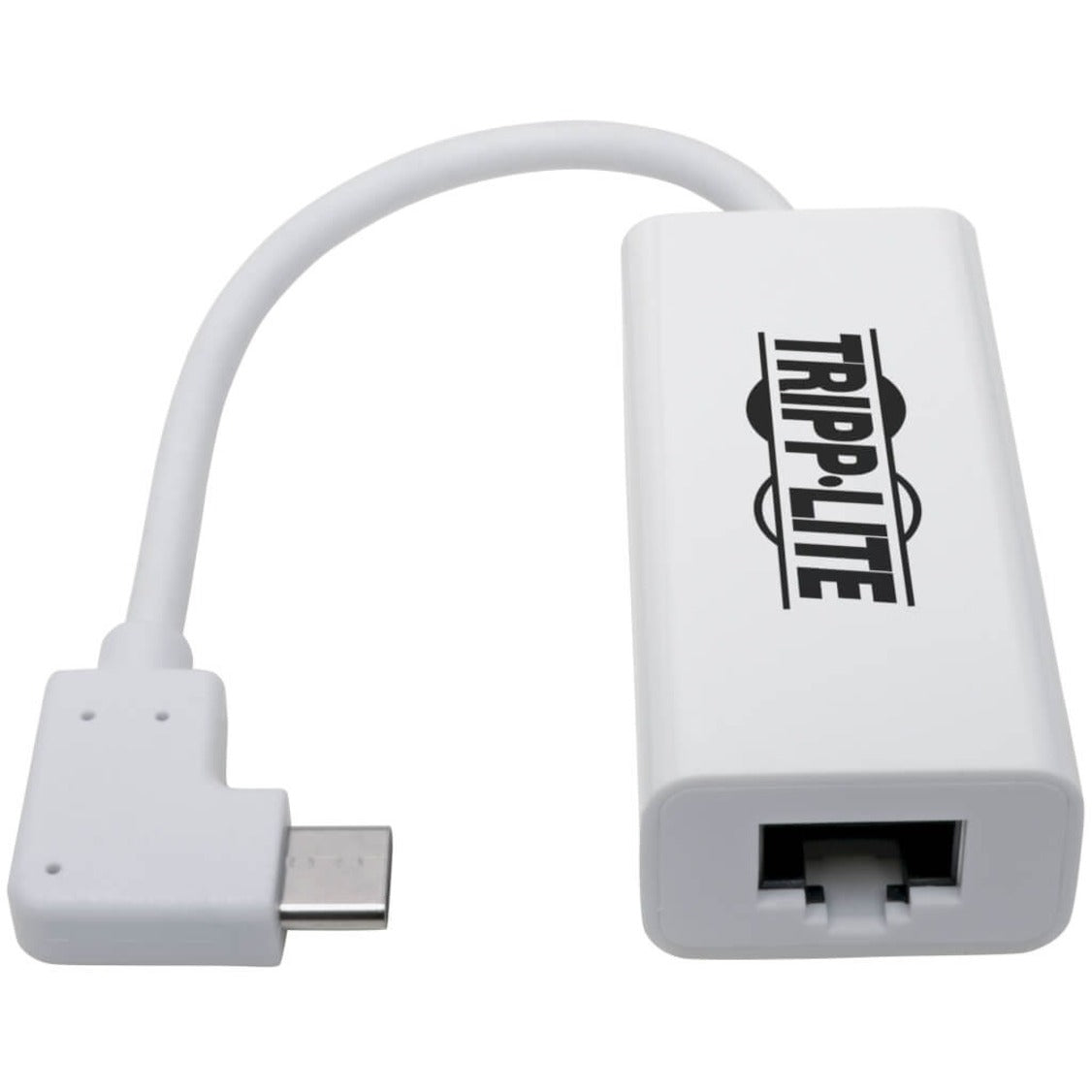 Tripp Lite U436-06N-GBW-RA Scheda Ethernet Gigabit Adattatore USB 3.1 GEN 1 USB-C ad angolo retto